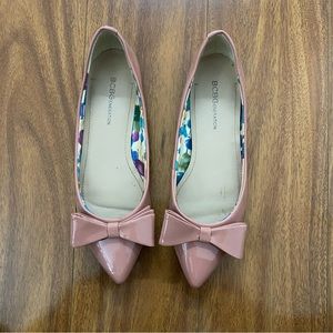 BCBG Pointed Bow Flats